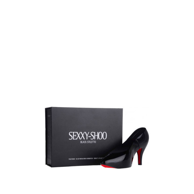Immagine del profumo Sexxy Shoo Black Stiletto di Laurelle London