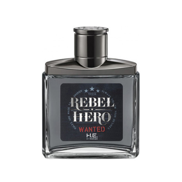 Immagine del profumo Rebel Hero Wanted di Mango