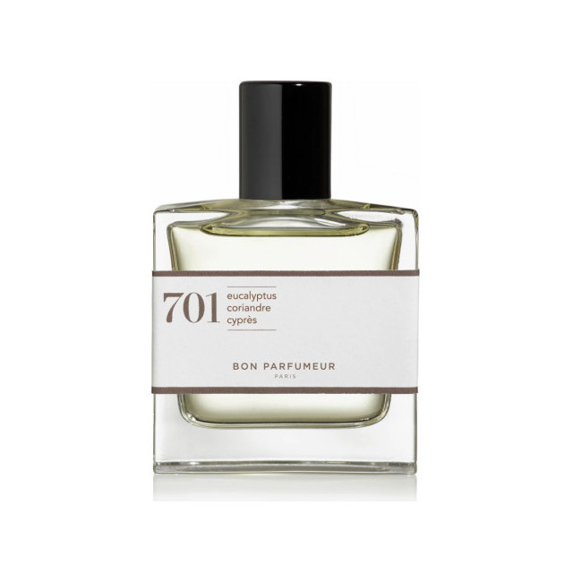 Immagine del profumo 701 eucalyptus, amber, white wood di Bon Parfumeur