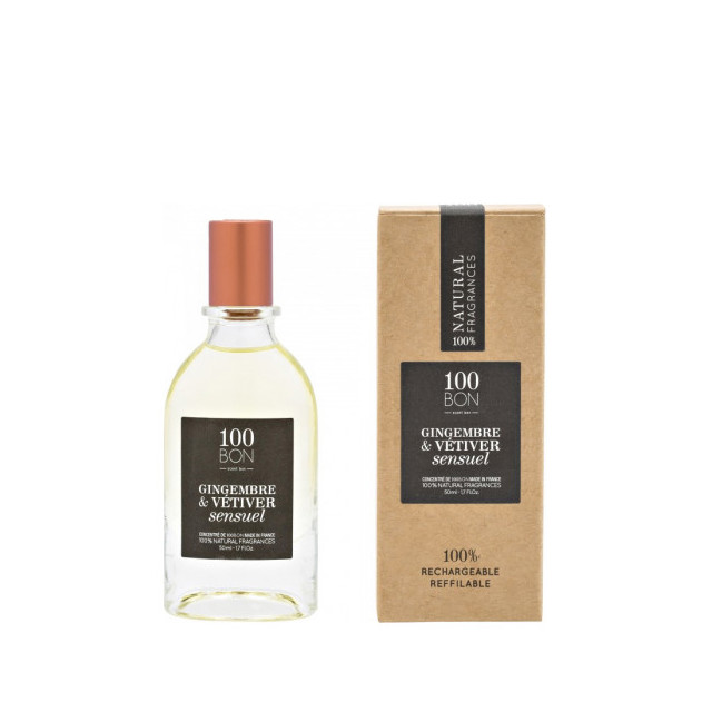 Immagine del profumo Gingembre & Vétiver Sensuel di 100 Bon