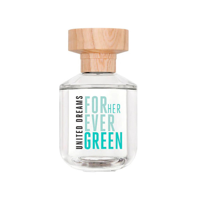 Immagine del profumo United Dreams Forever Green for Her di Benetton