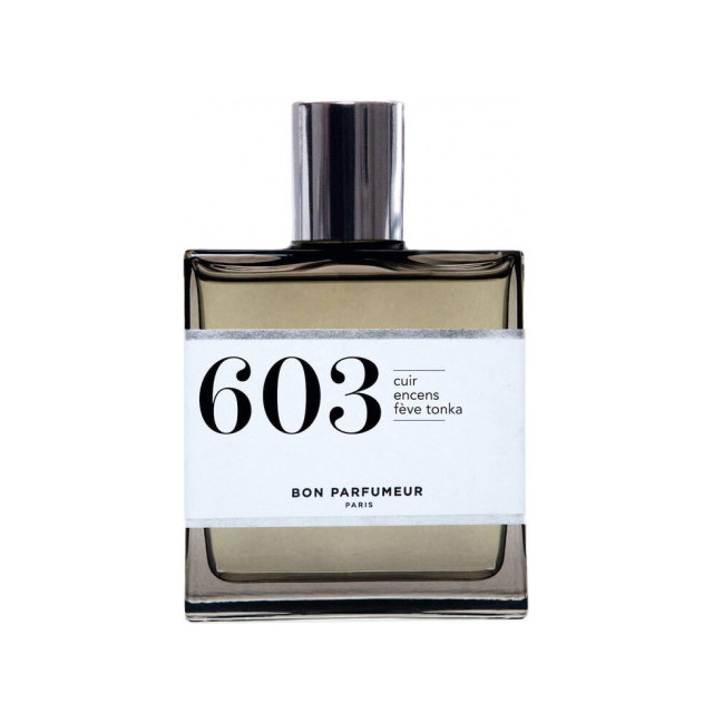 Immagine del profumo 603 cuir, encens, fève tonka di Bon Parfumeur