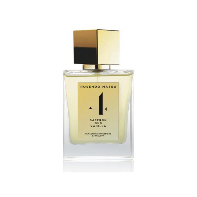 Immagine del profumo NO 4 Saffron, Oud, Vanilla di Rosendo Mateu Olfactive Expressions